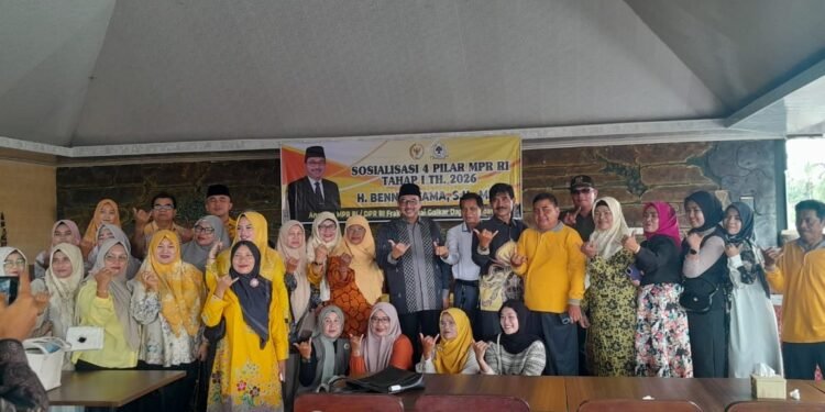 Sosialisasi 4 Pilar di Pasbar, Benny : Keberagaman, Modal Sosial Pembangunan Daerah