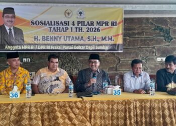 Sosialisasi 4 Pilar di Pasbar, Benny : Keberagaman, Modal Sosial Pembangunan Daerah